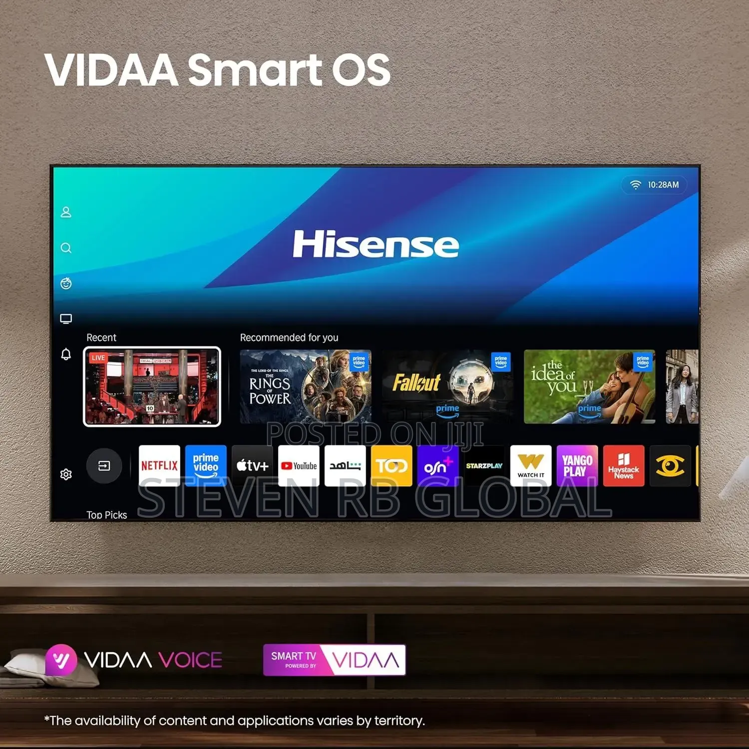 Hisense 116” Uled X RGB-Miniled Smart TV | Tv116ux