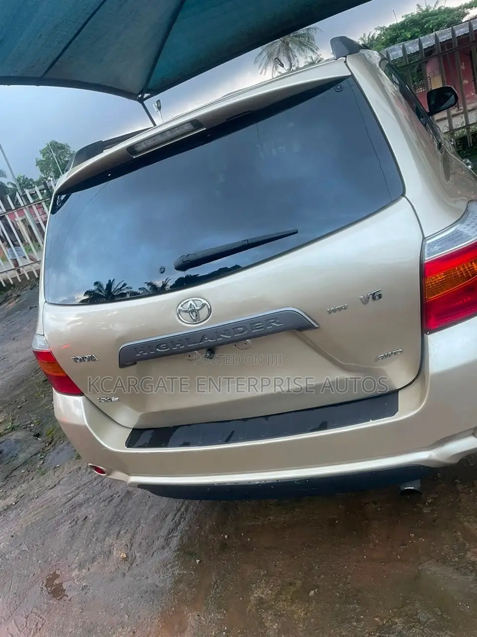 Toyota Highlander 2008 Gold