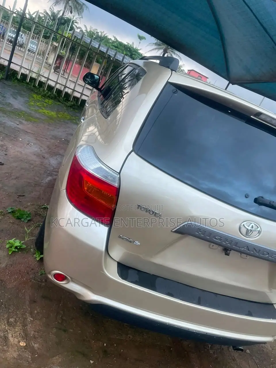 Toyota Highlander 2008 Gold