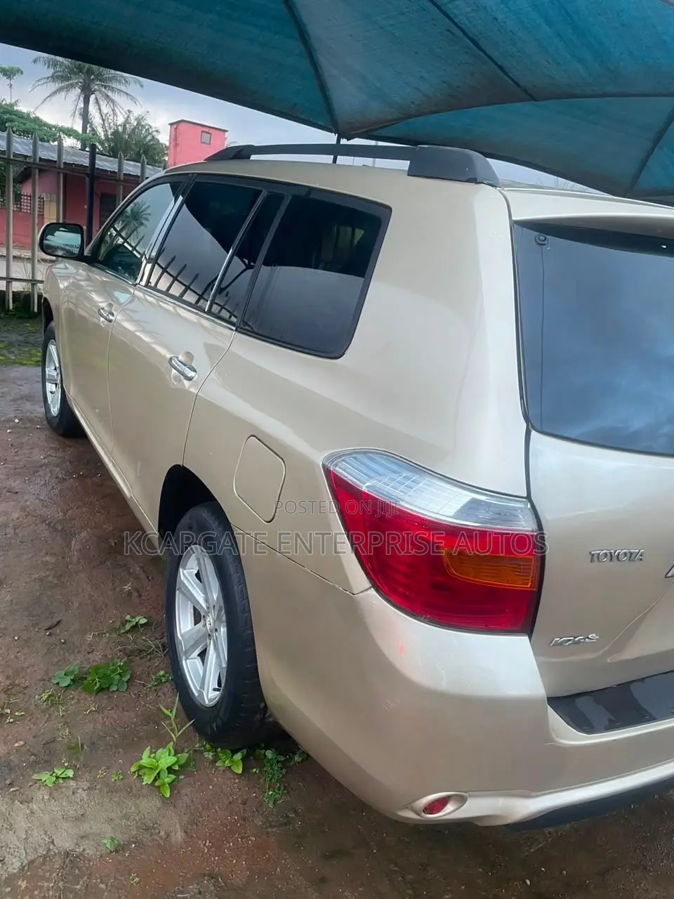 Toyota Highlander 2008 Gold