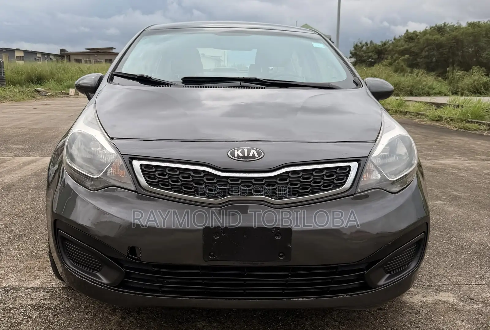 Kia Rio 2014 Gray