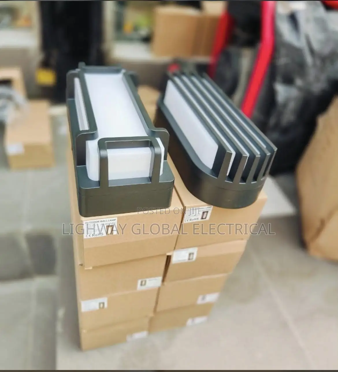 Modern Cast Outdoor Light