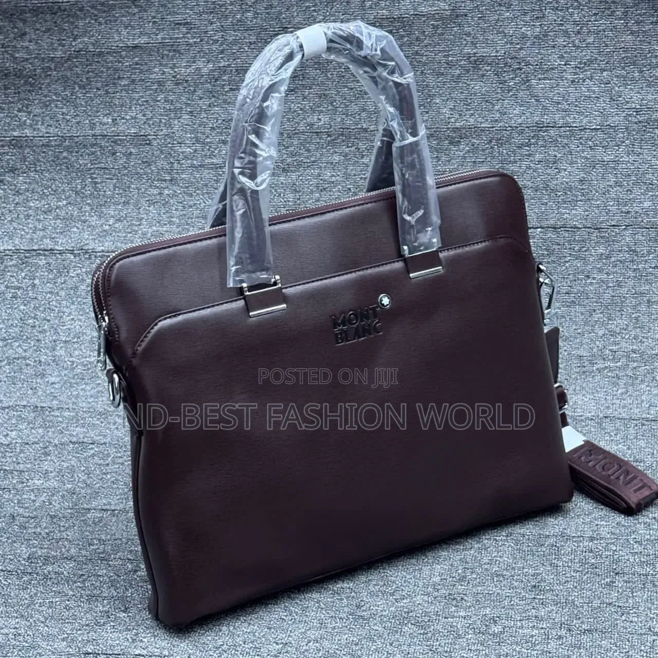Brown Leather Men's Bag