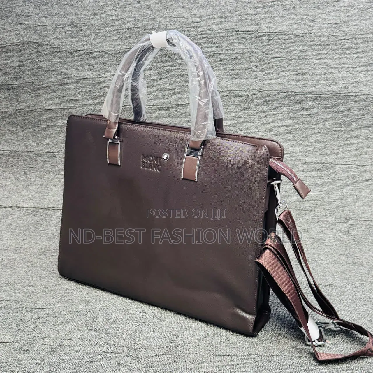 Brown Leather Men's Bag
