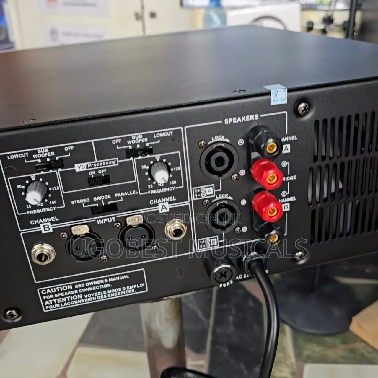 P2500S Power Amplifier