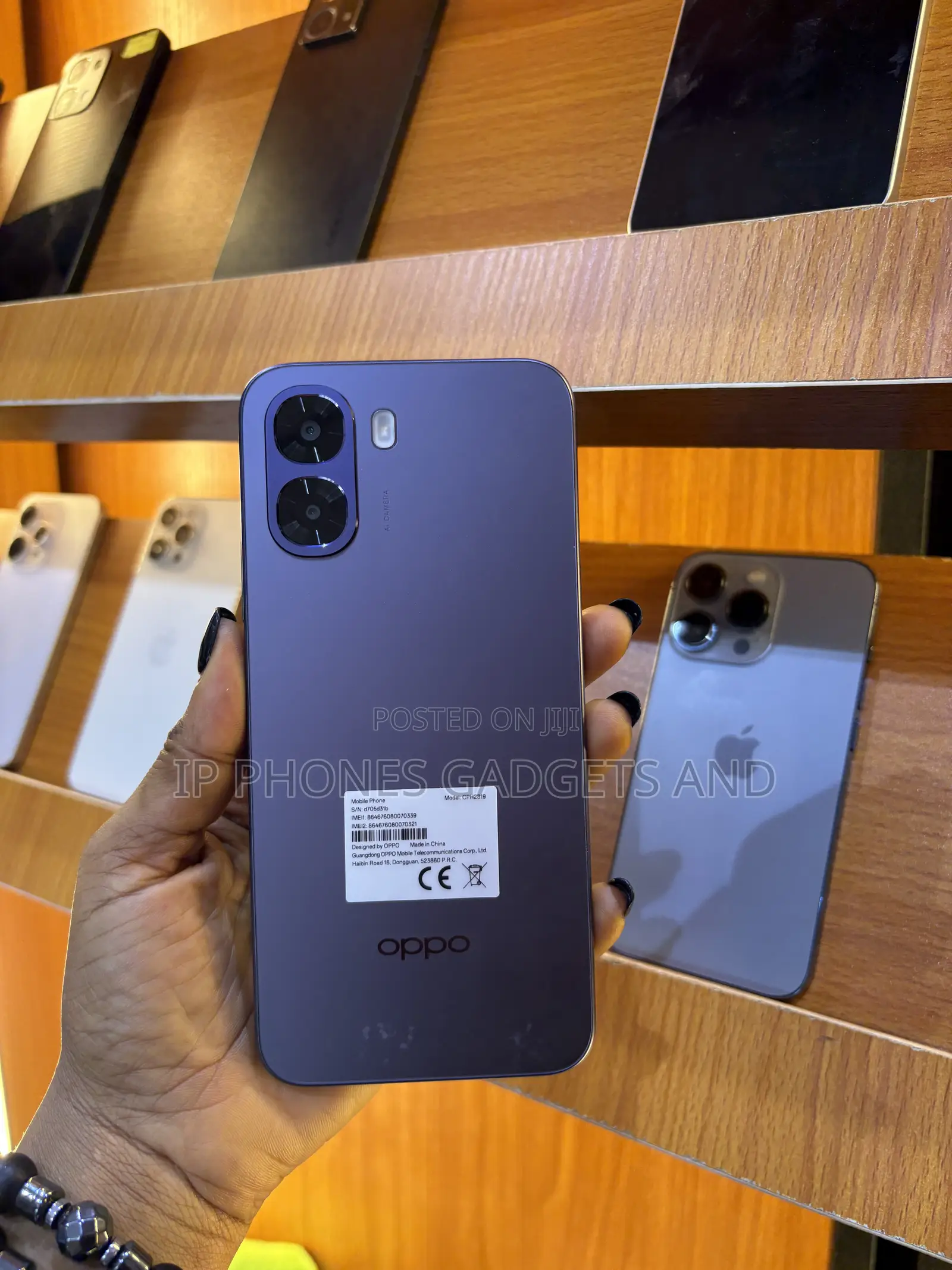 New Oppo A6x 64 GB Gray