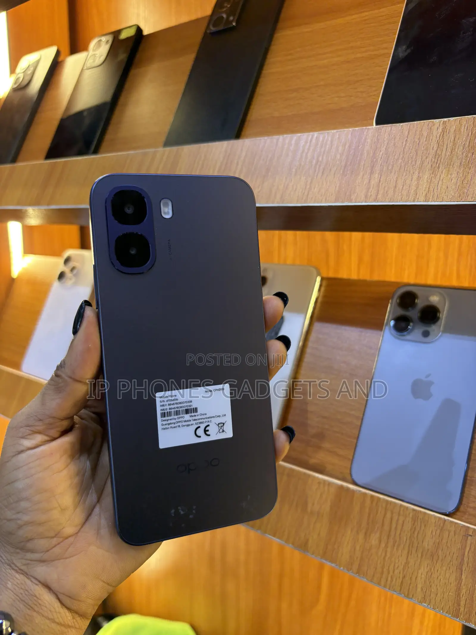 New Oppo A6x 64 GB Gray