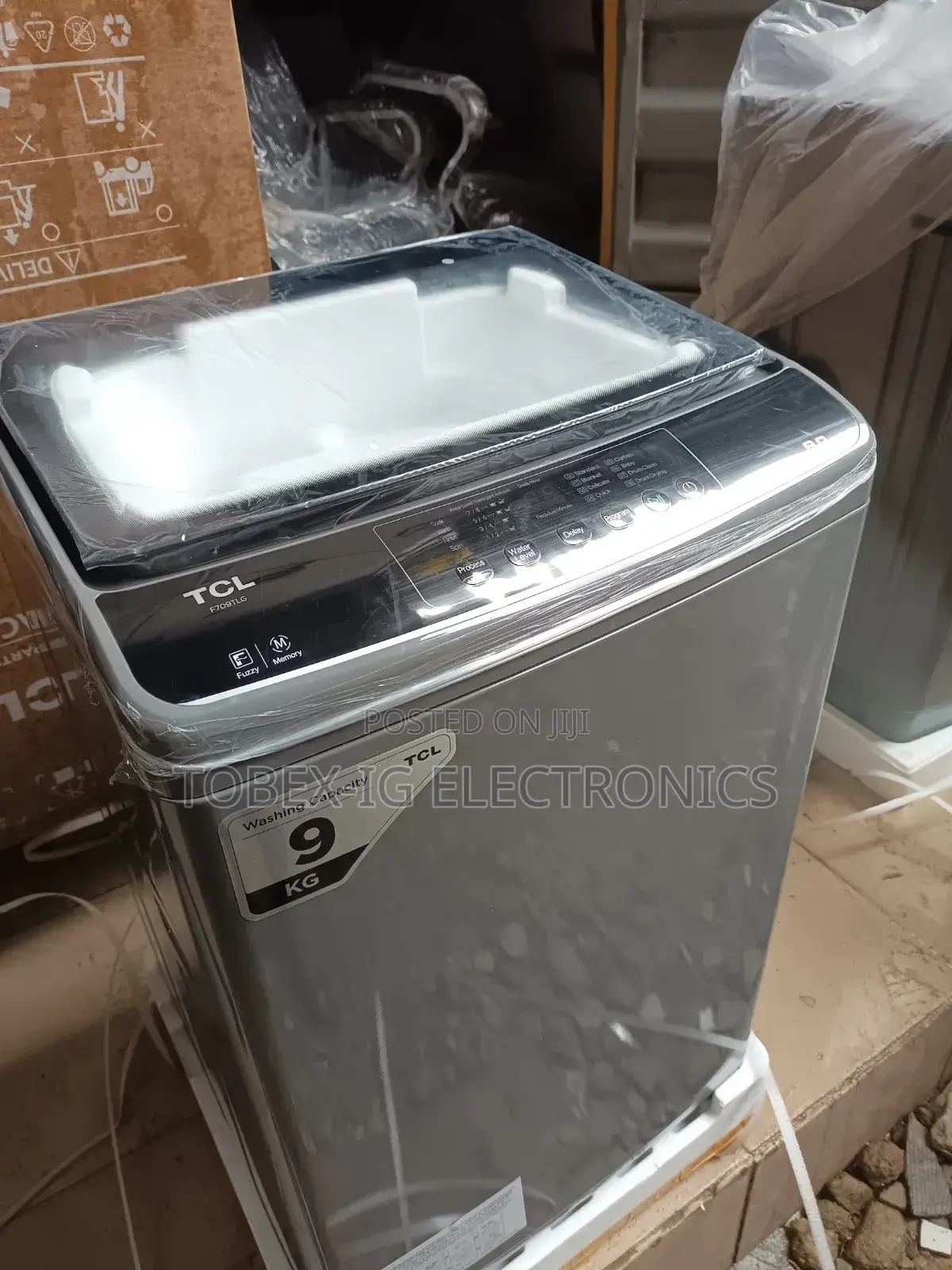 TCL 9KG Top Load Automatic Washing Machine F709TLG