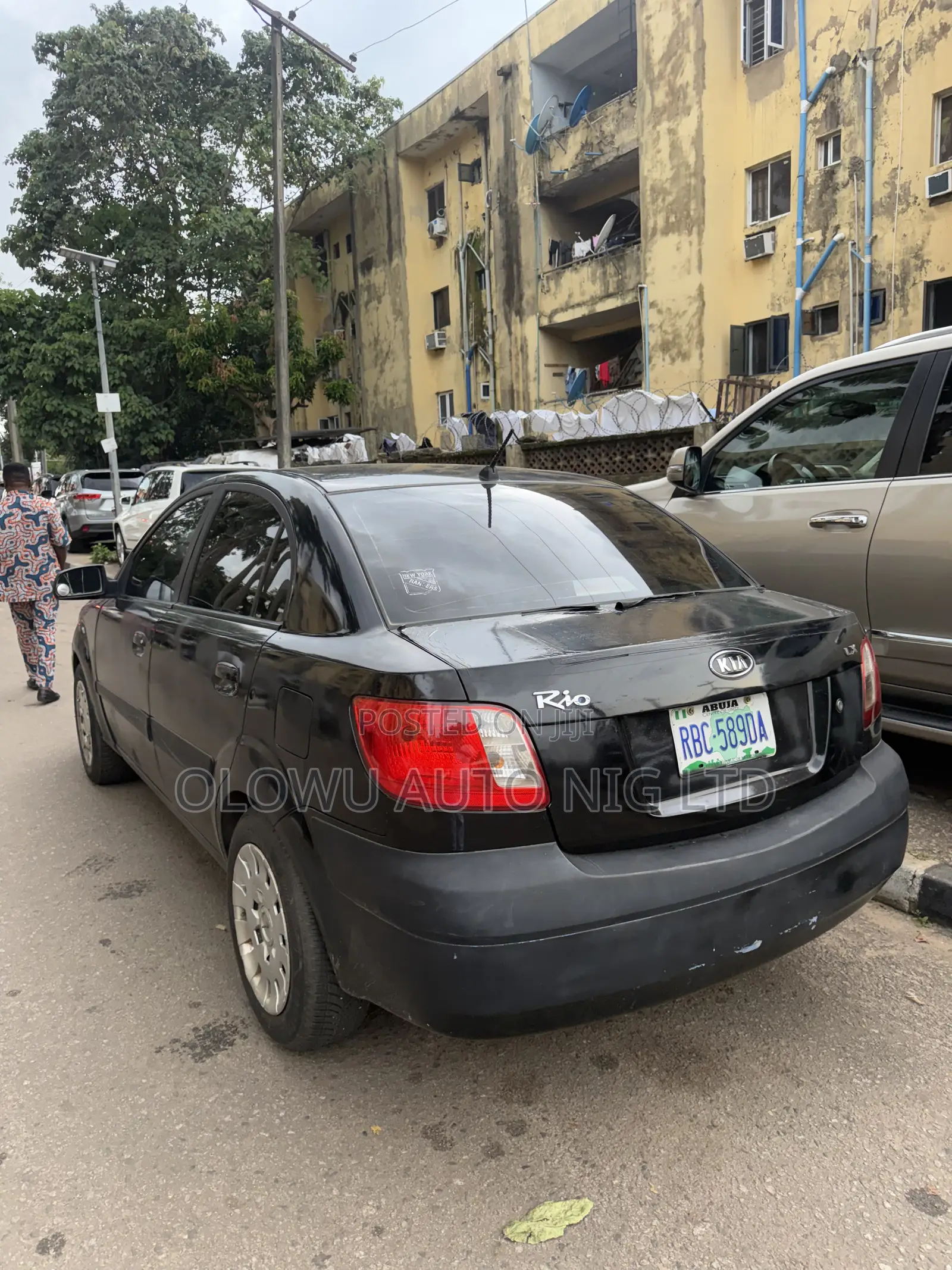 Kia Rio Base 2003 Black