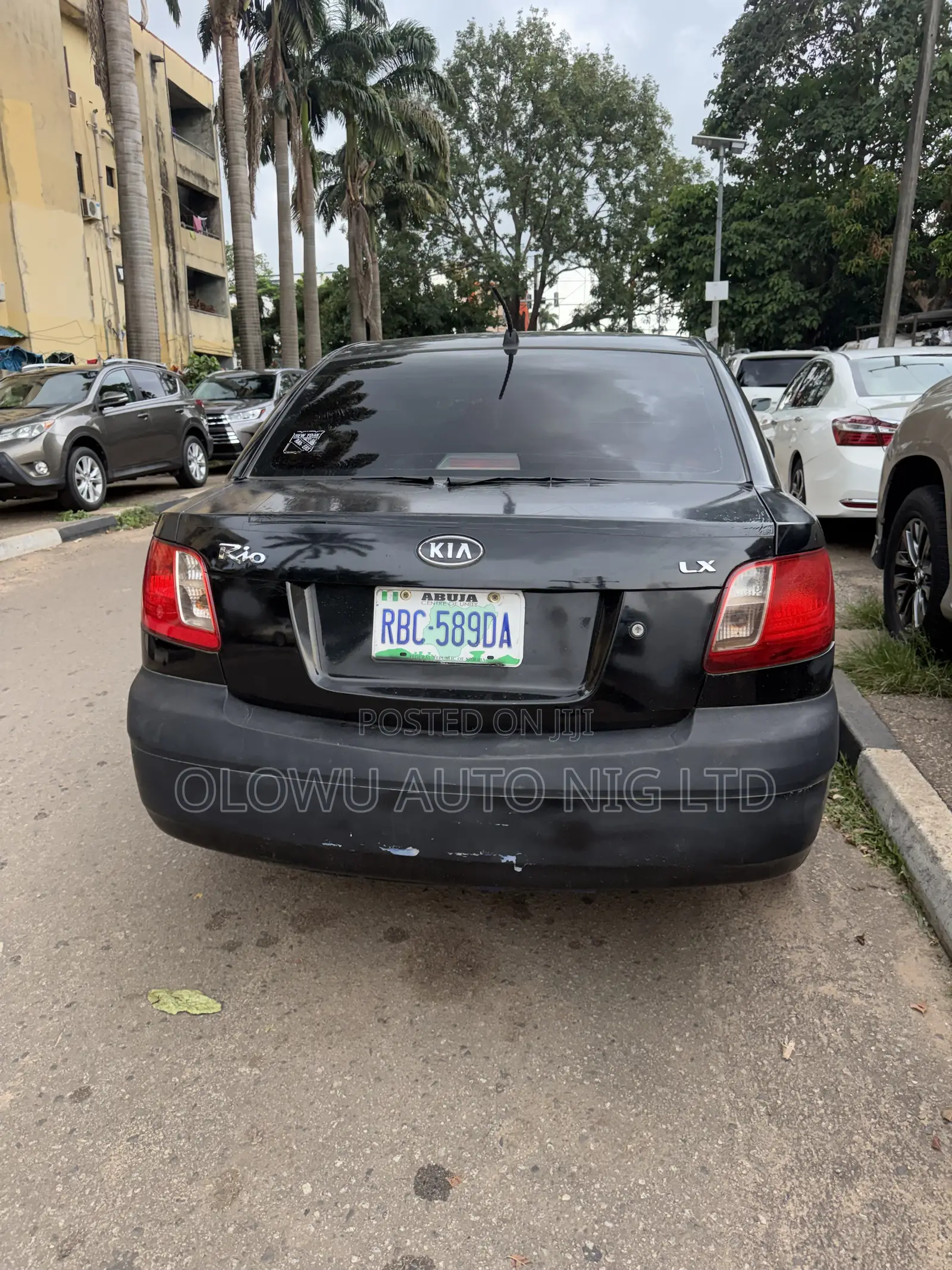 Kia Rio Base 2003 Black