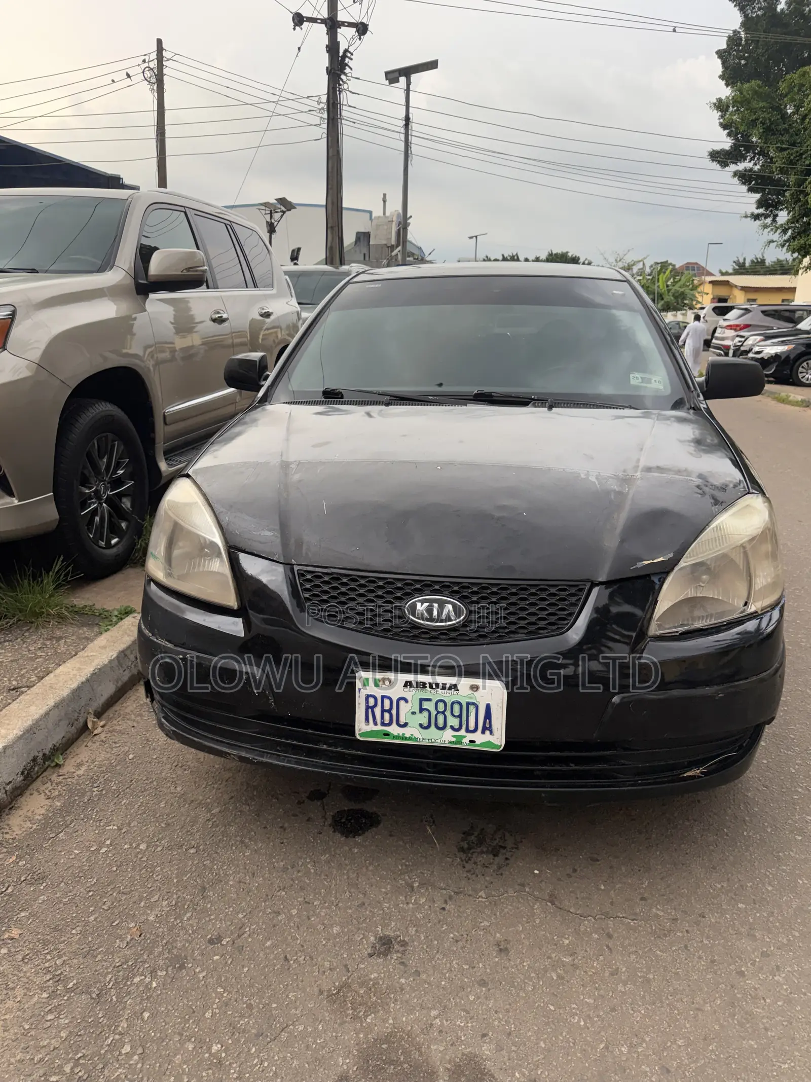 Kia Rio Base 2003 Black