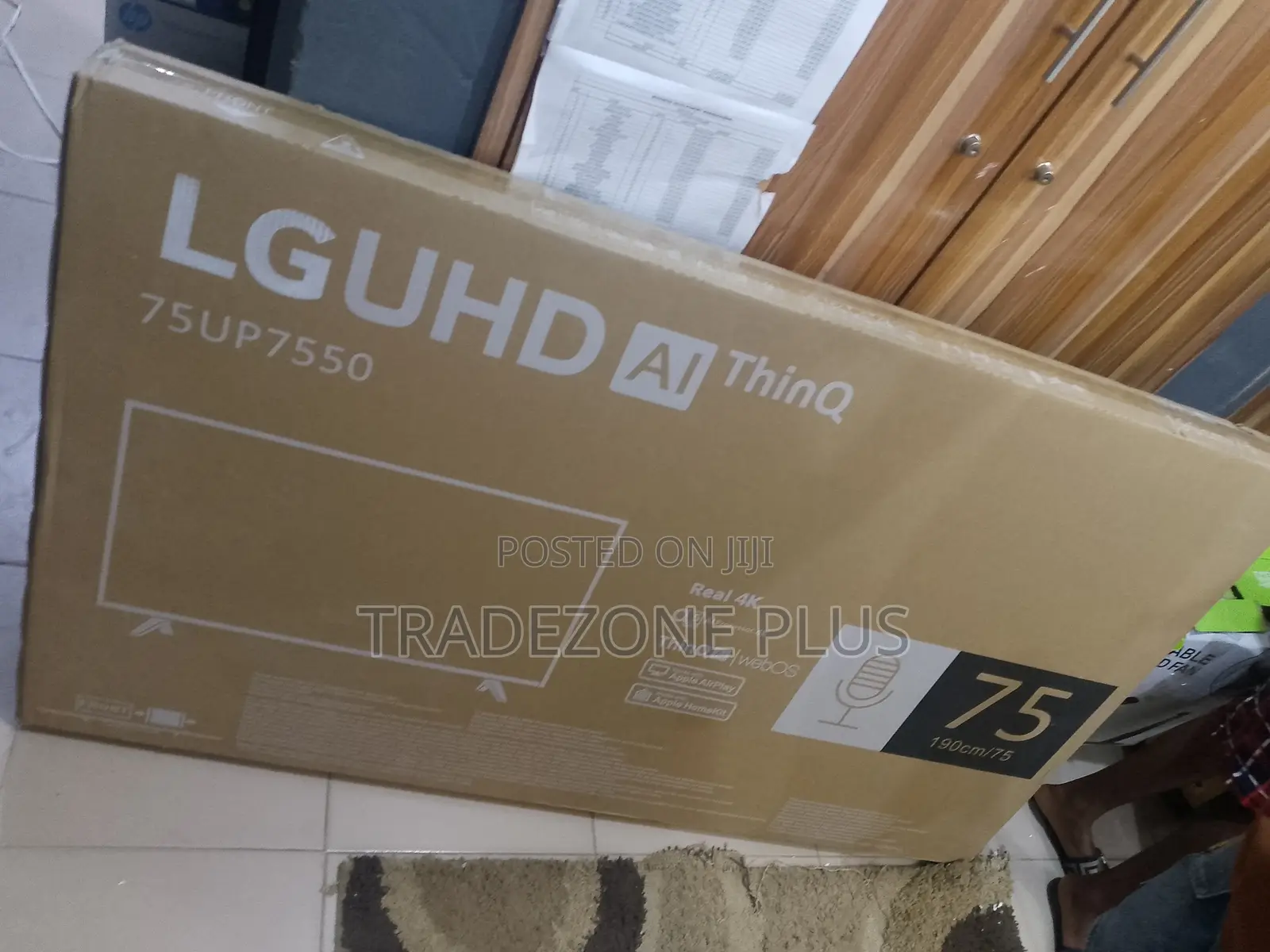 LG Smart TV – 75 Inch UHD Display