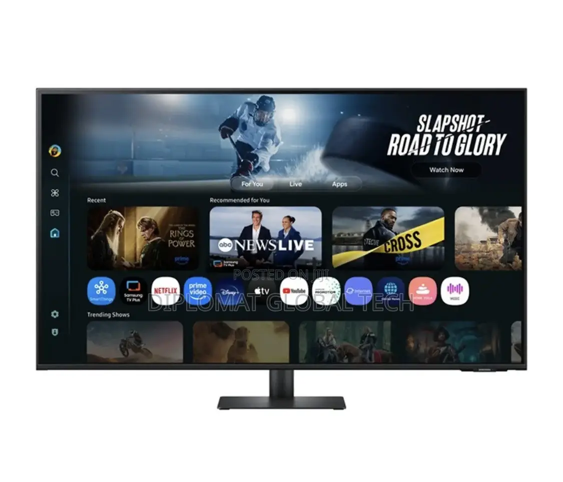 Samsung 43" M7 M70f Smart Monitor Ai 60hz, USB-C Ls43fm702umxue