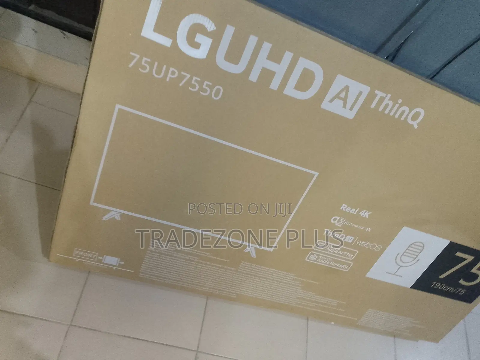 LG 75 Inches UHD Smart TV – Available Now