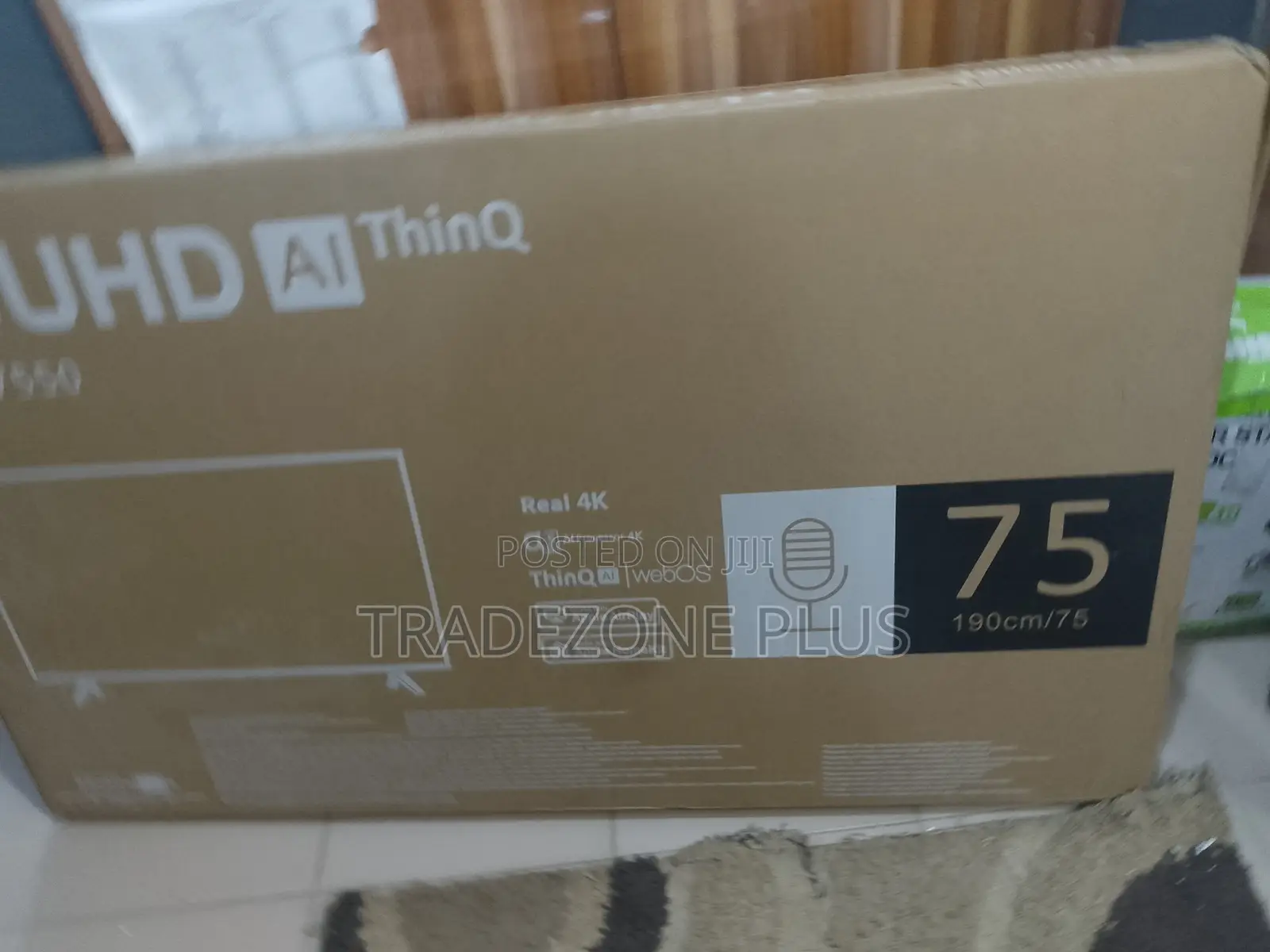LG 75" UHD Television – Premium Big Screen Experience