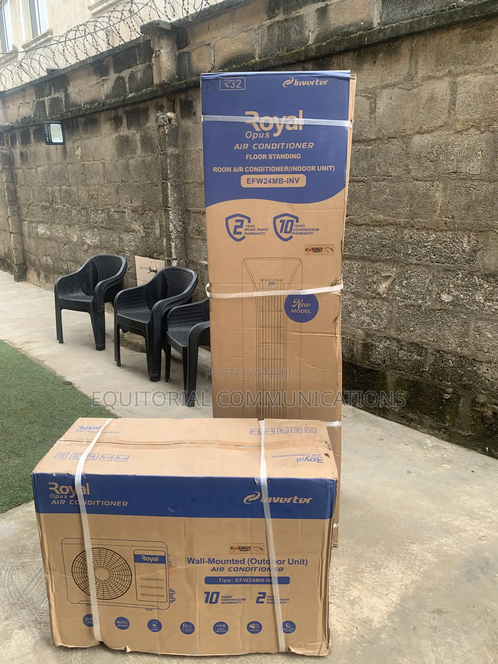 Royal 3 Tons Inverter Floor Standing AC – Built for Big Spaces