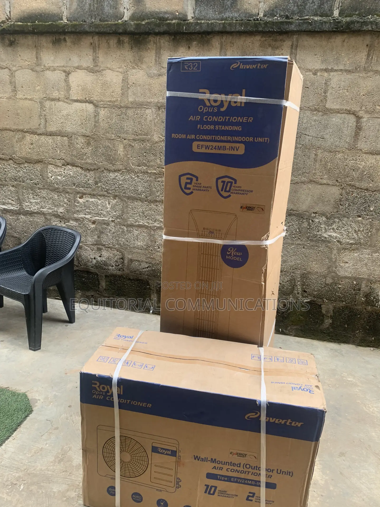 Royal 3 Tons Inverter Floor Standing AC – Built for Big Spaces