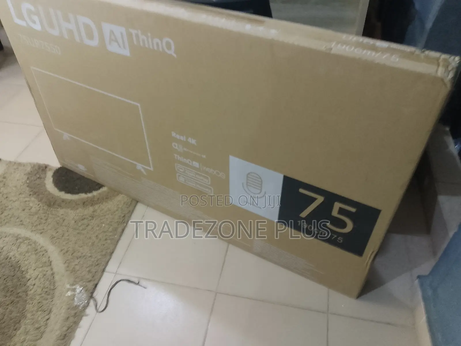 LG 75" Ultra HD Smart Television – Great for Movies Sports