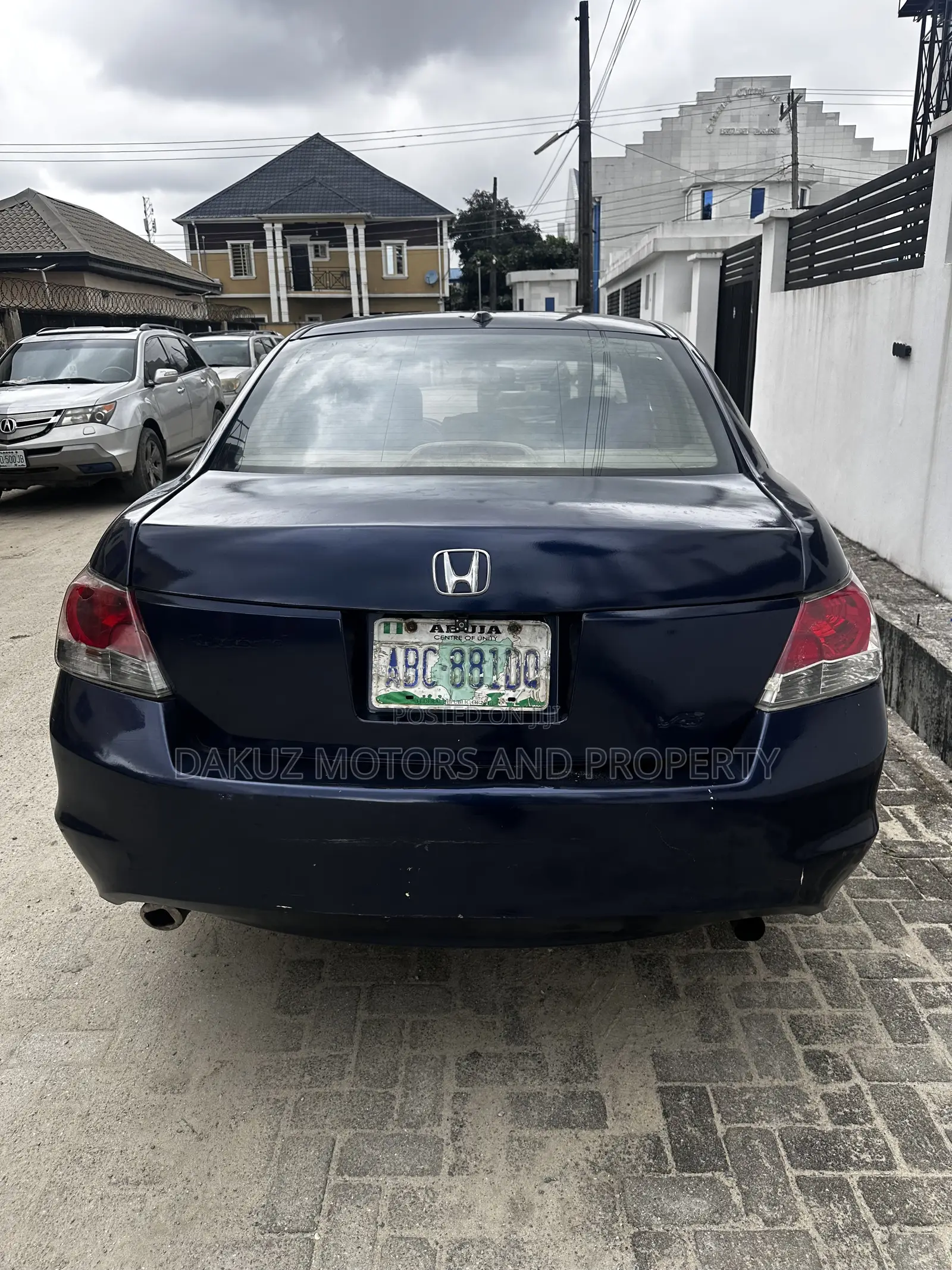Honda Accord 2008 Blue