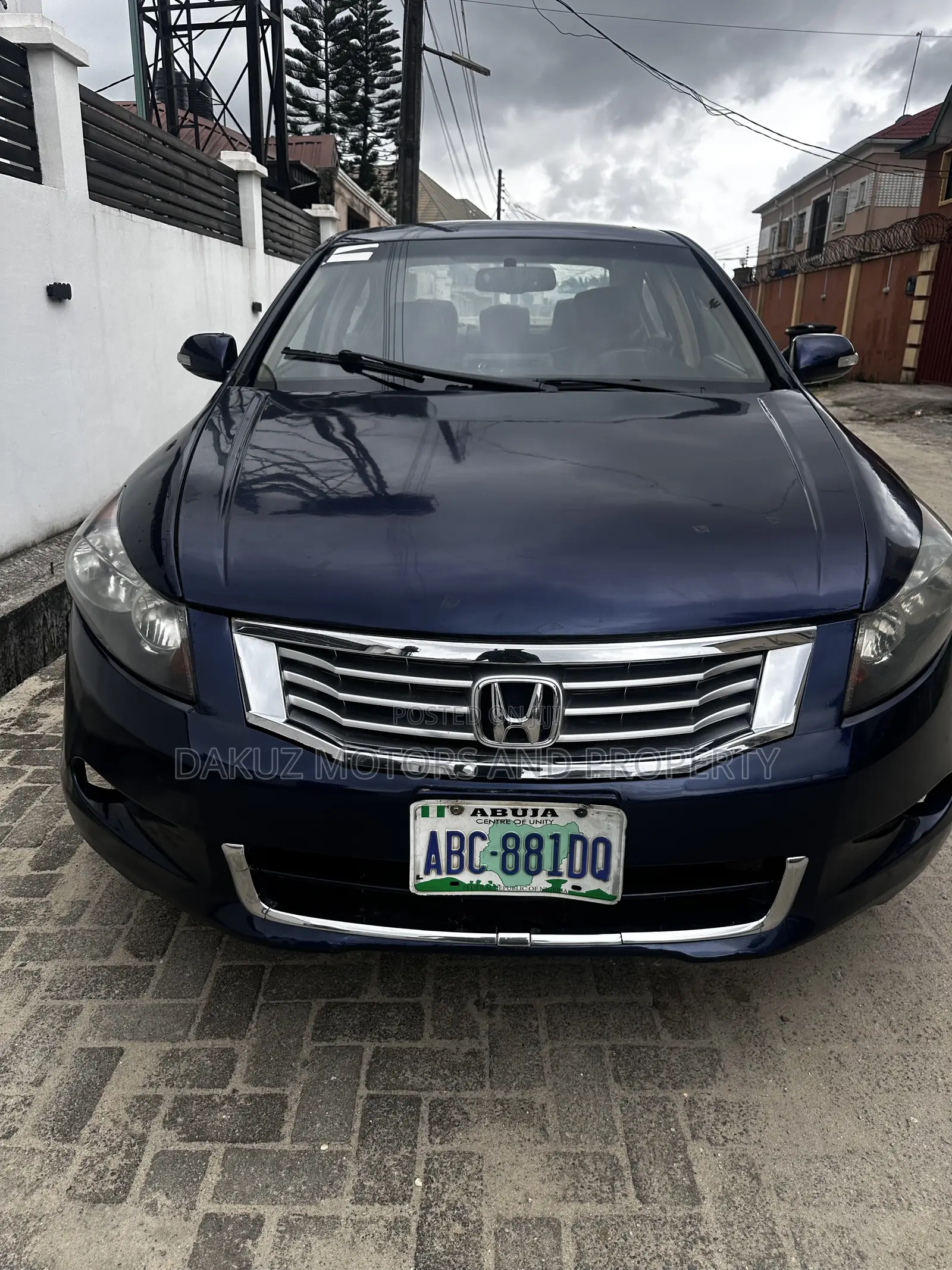 Honda Accord 2008 Blue