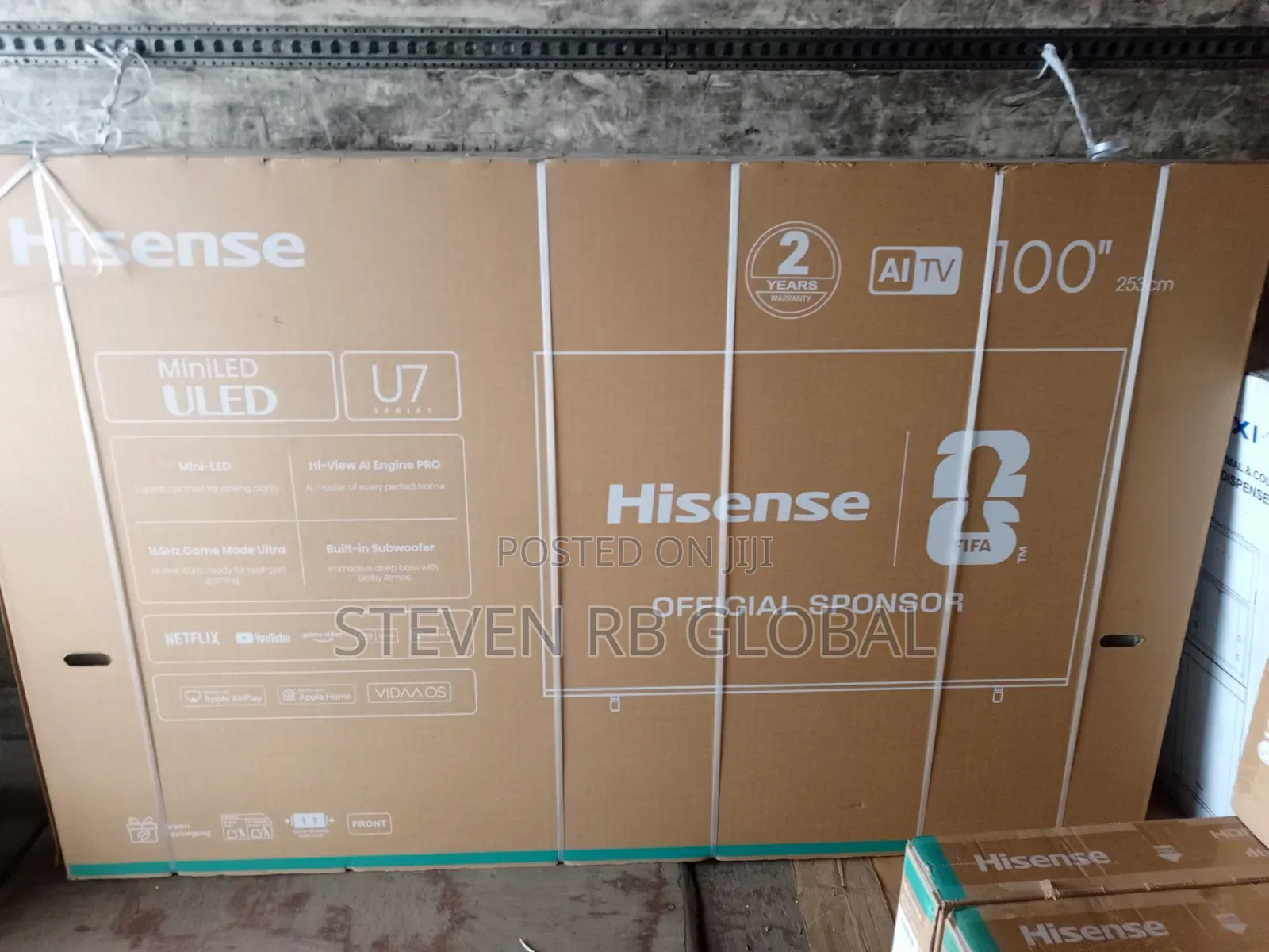 Hisense 100” Uled U7q Smart Mini-Led TV | 100u7q