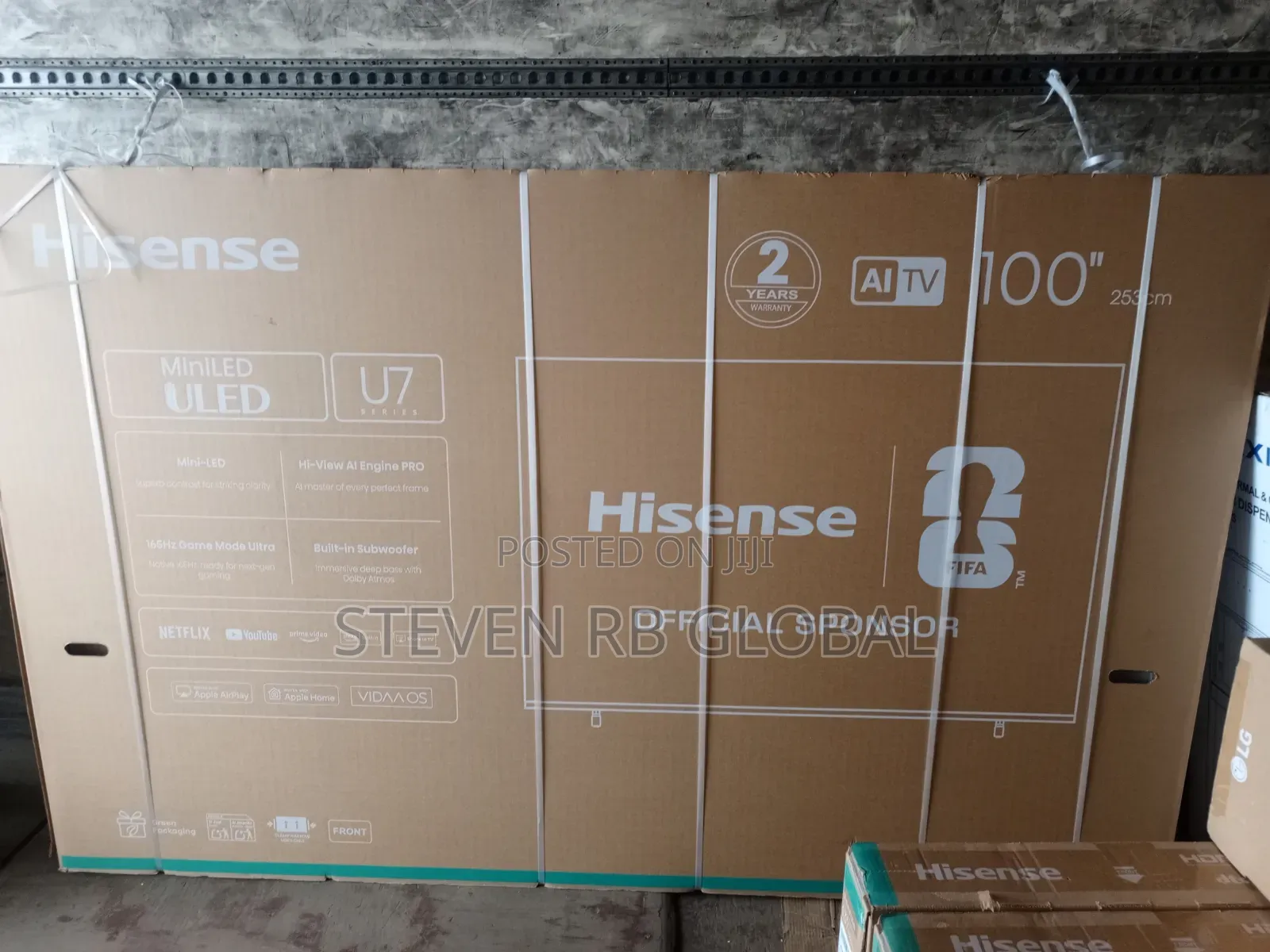 Hisense 100” Uled U7q Smart Mini-Led TV | 100u7q