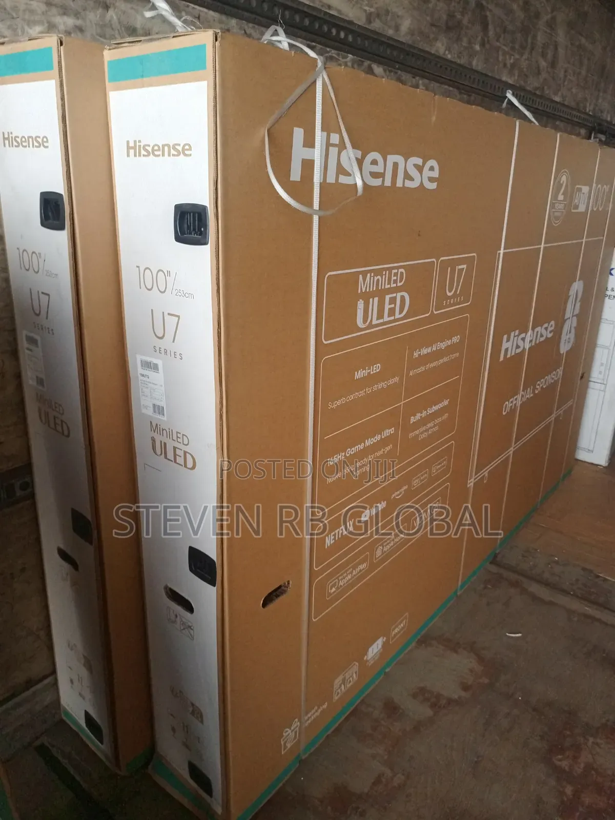 Hisense 100” Uled U7q Smart Mini-Led TV | 100u7q