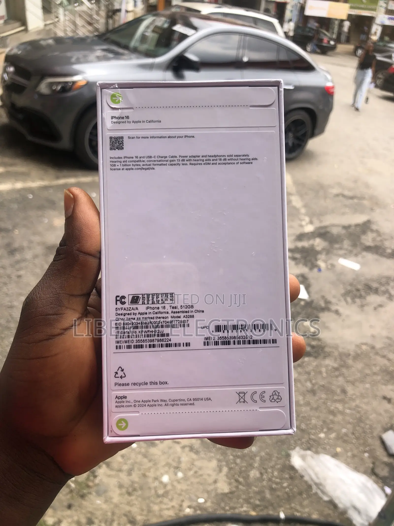 New Apple iPhone 16 512 GB Green