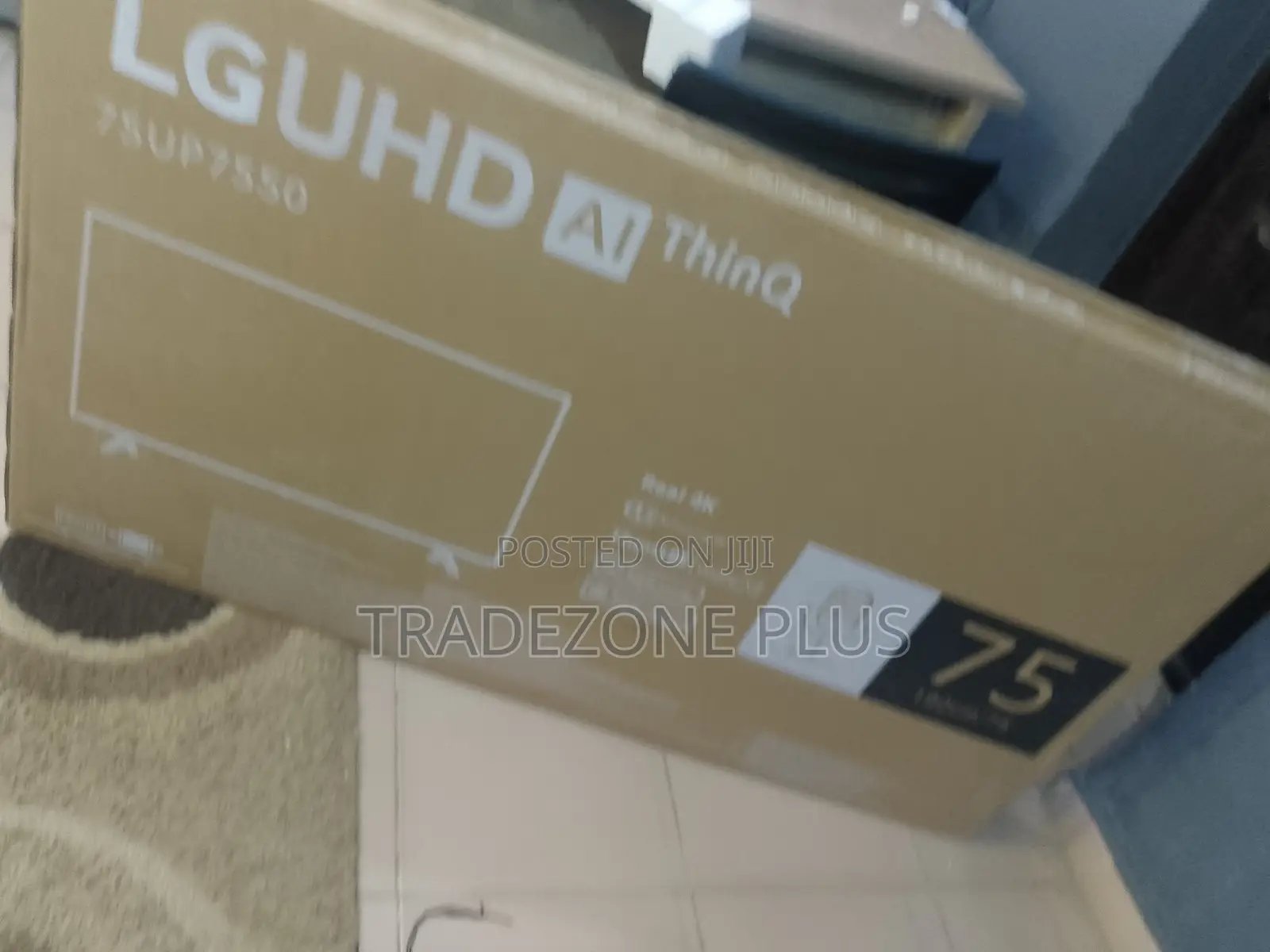 LG 75 Inch UHD Smart Television – Sleek Modern Design