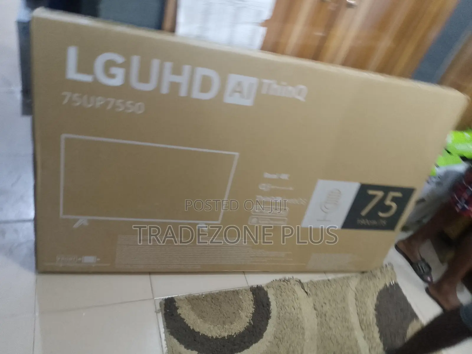 LG 75 Inch UHD Smart Television – Sleek Modern Design