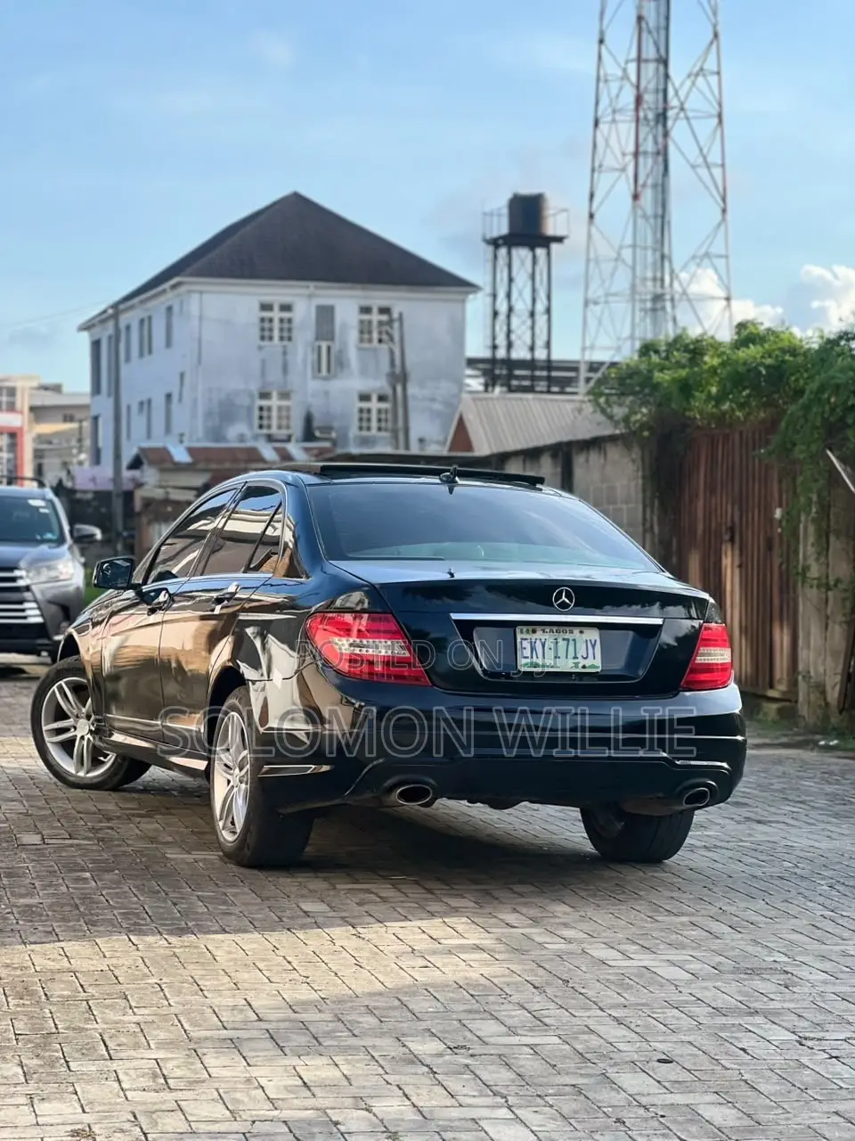 Mercedes-Benz C300 Luxury 4Matic Sedan AWD (3.0L 6cyl 7A) 2012 Black