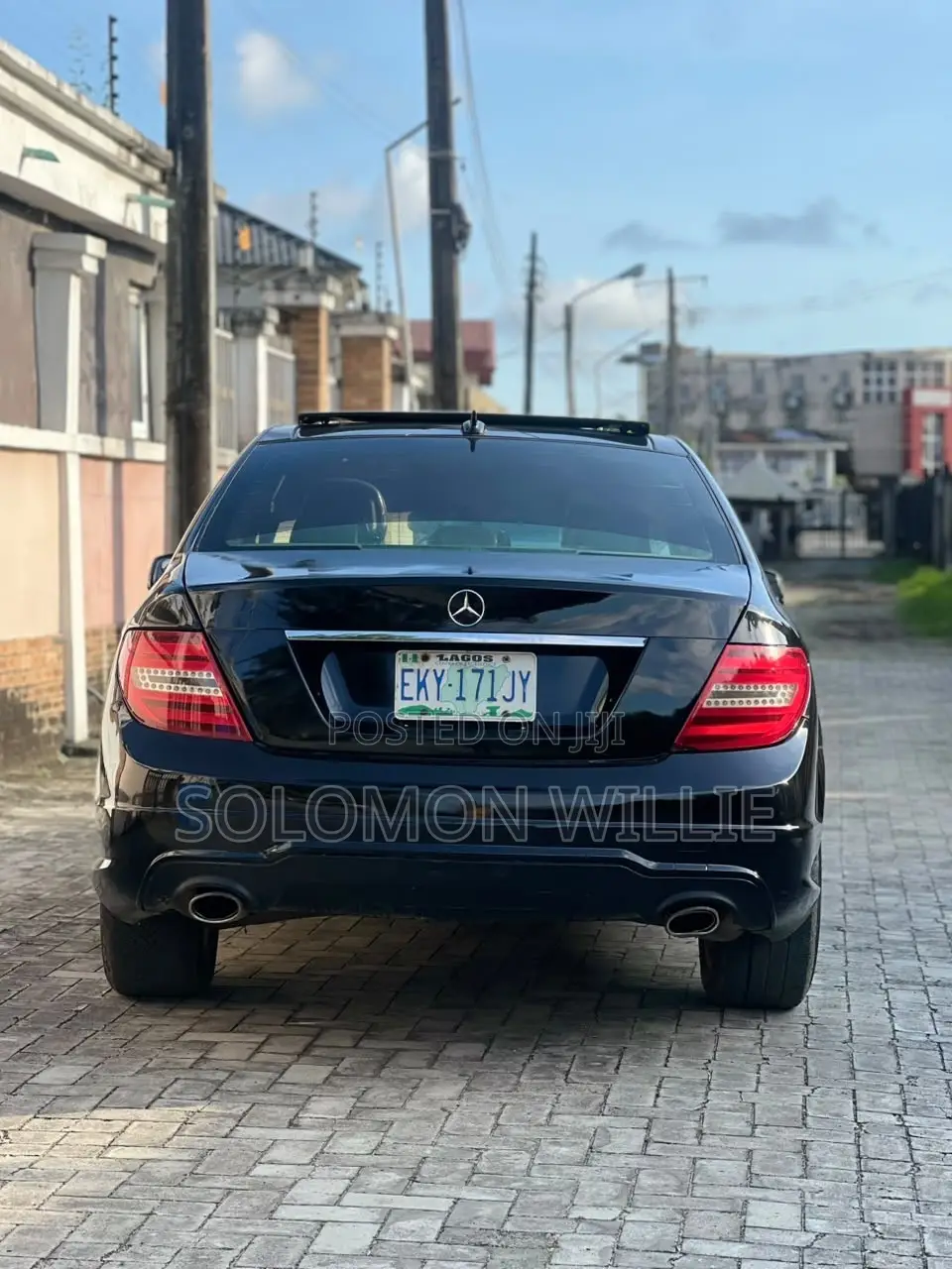 Mercedes-Benz C300 Luxury 4Matic Sedan AWD (3.0L 6cyl 7A) 2012 Black