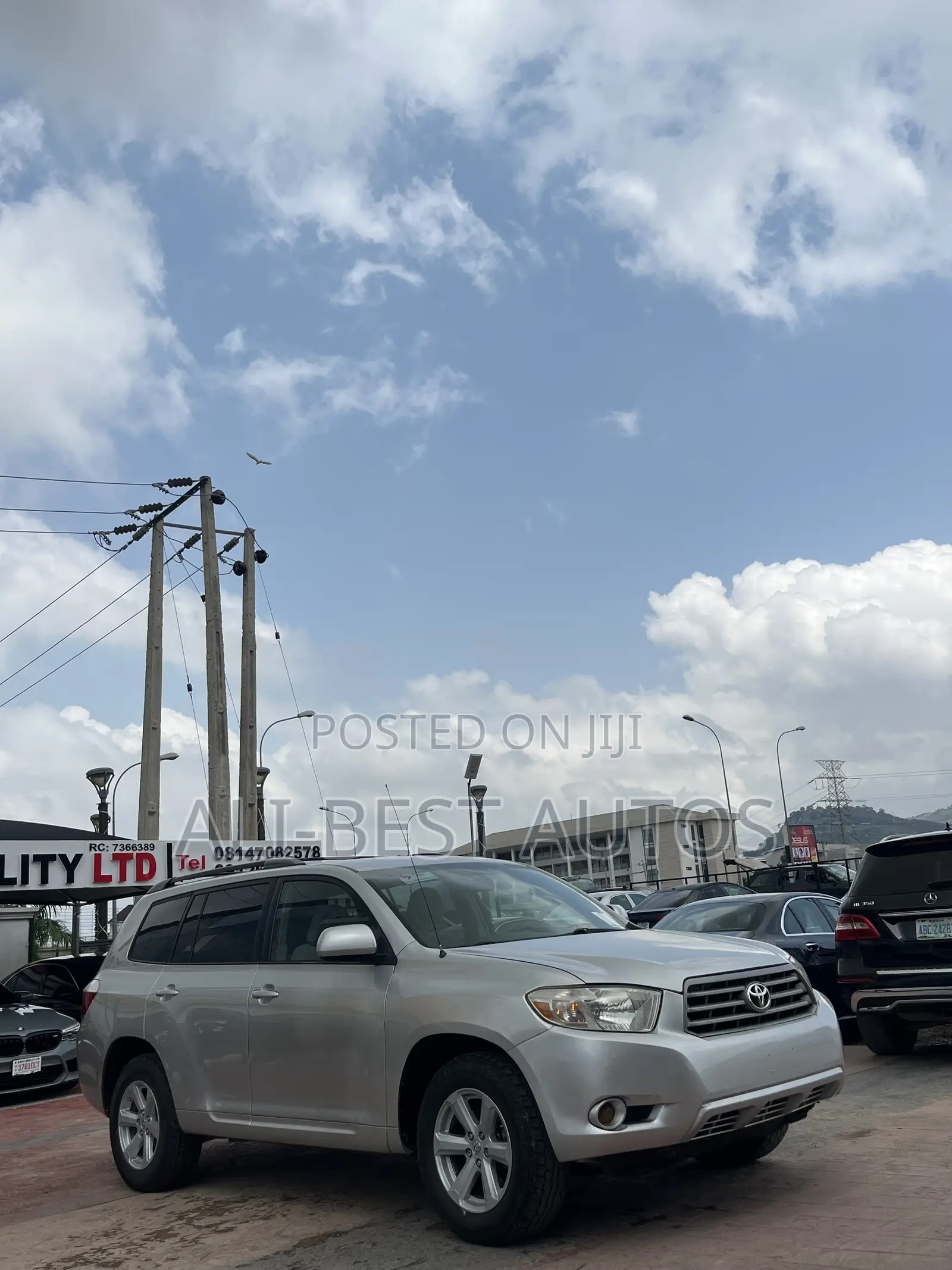 Toyota Highlander 2008 Silver