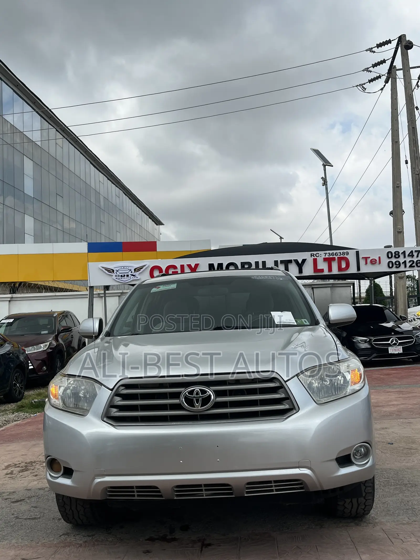 Toyota Highlander 2008 Silver