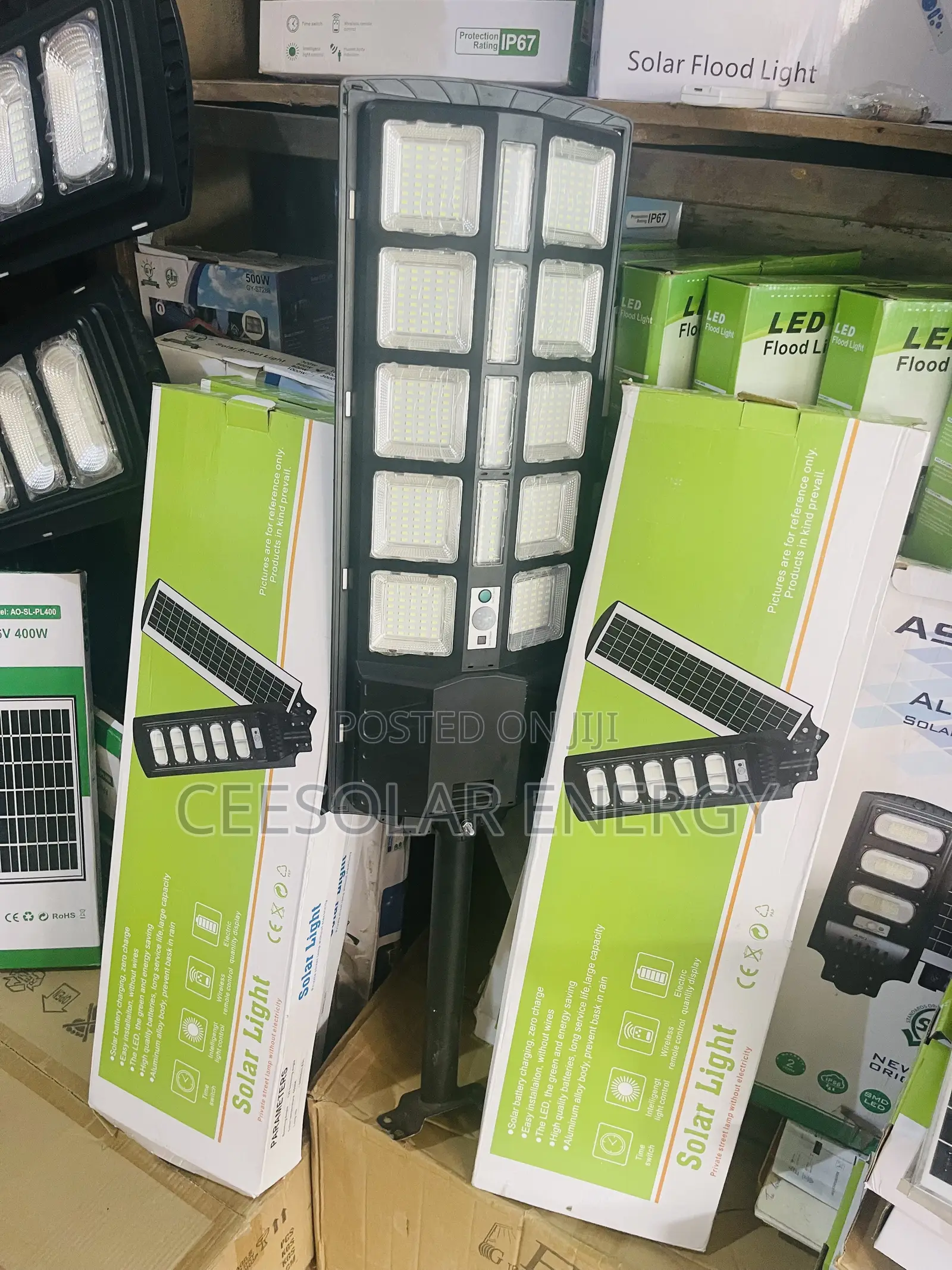 300w Solar Street Lights