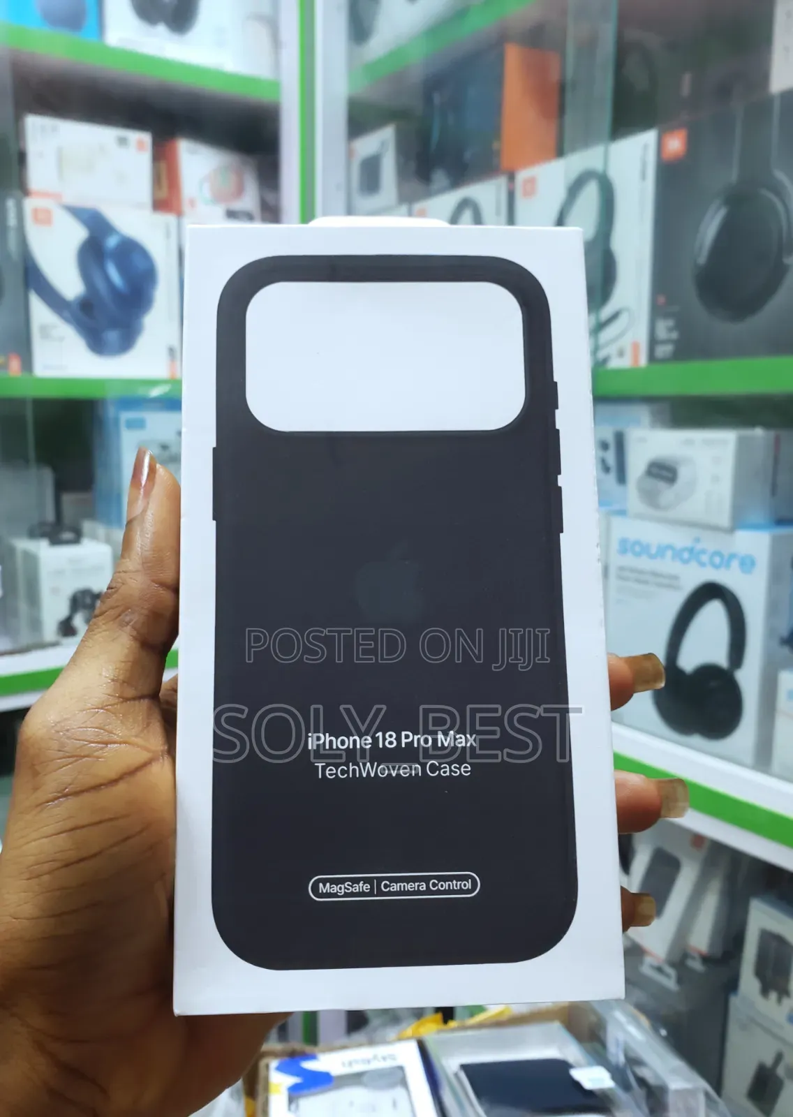 Techwoven Case With Magsafe and Camera Control 18pro Max 18pro