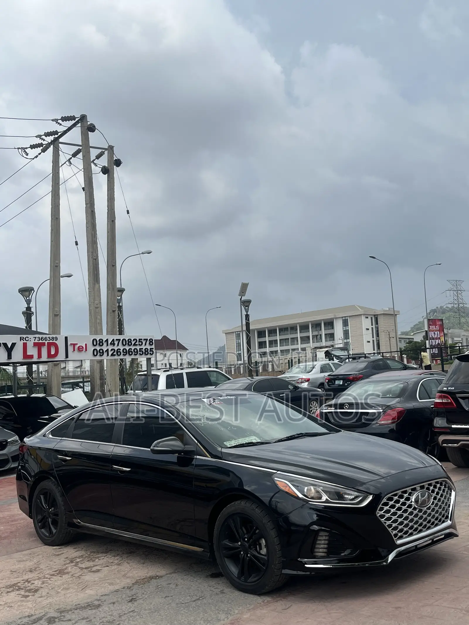Hyundai Sonata 2017 Black