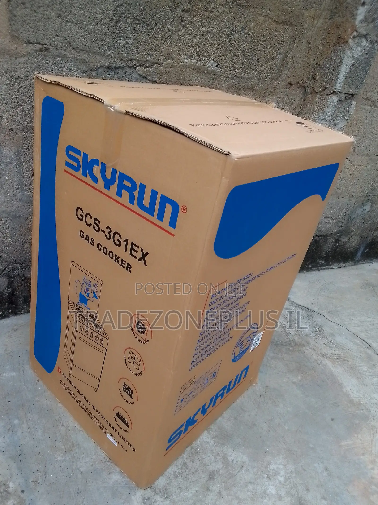 Skyrun Gas Cooker Available Now
