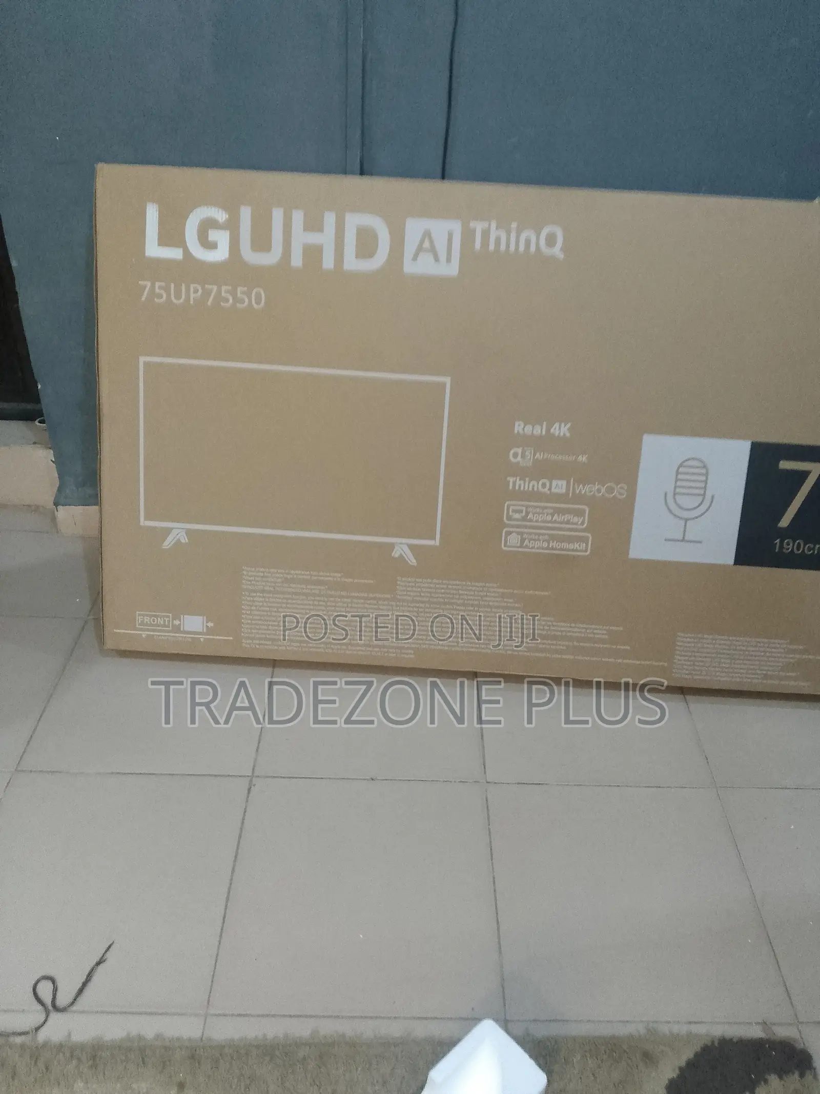 LG 75 Inch Ultra HD TV – Modern Smart Home Television