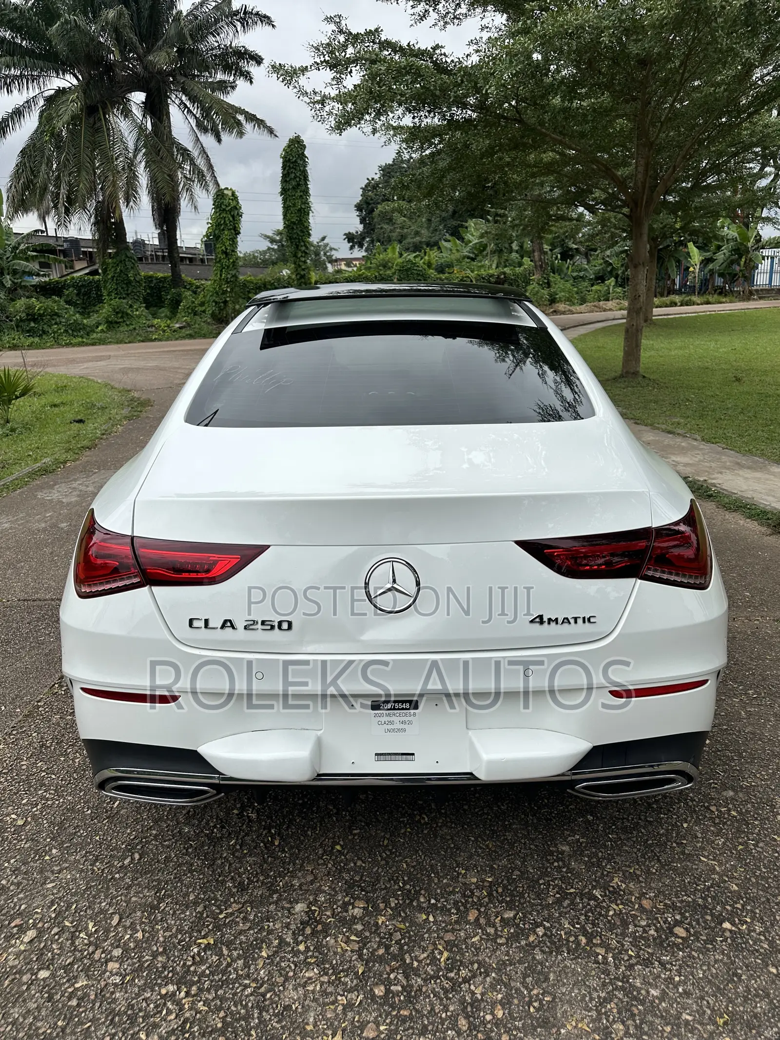 Mercedes-Benz CLA-Class CLA 250 Sedan 2020 White