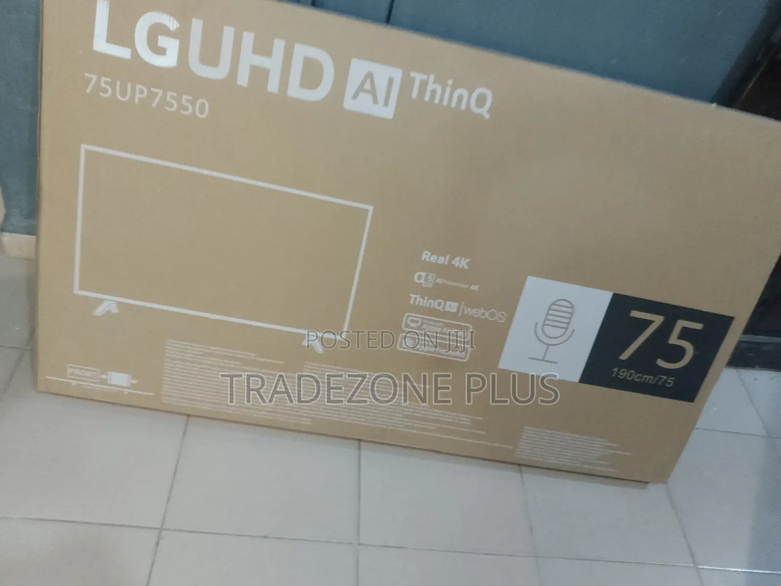LG 75 Inch Smart TV – Immersive Big Screen Viewing
