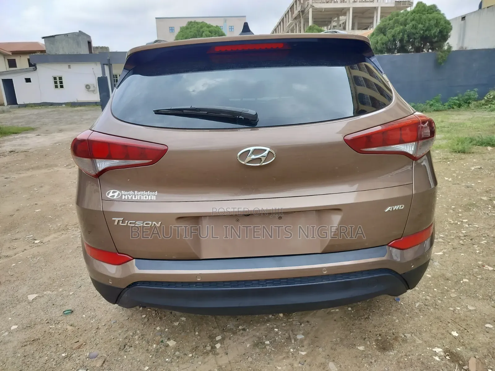 Hyundai Tucson Limited AWD 2017 Brown