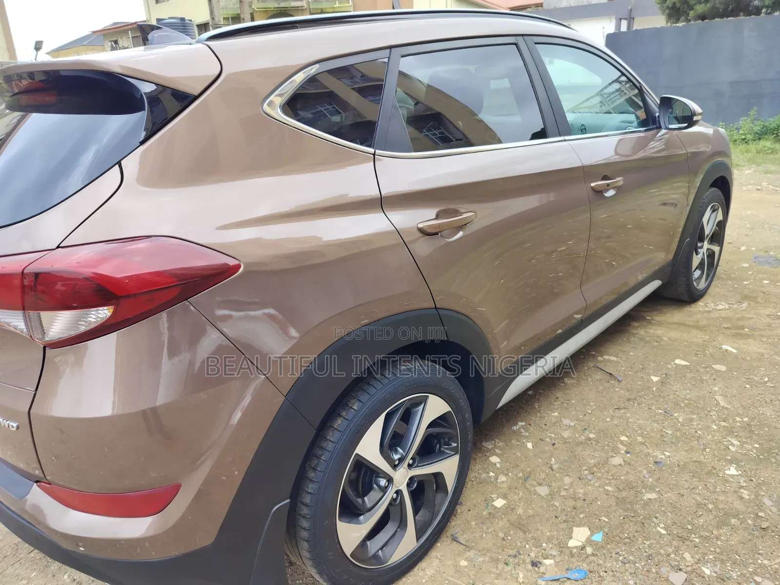 Hyundai Tucson Limited AWD 2017 Brown