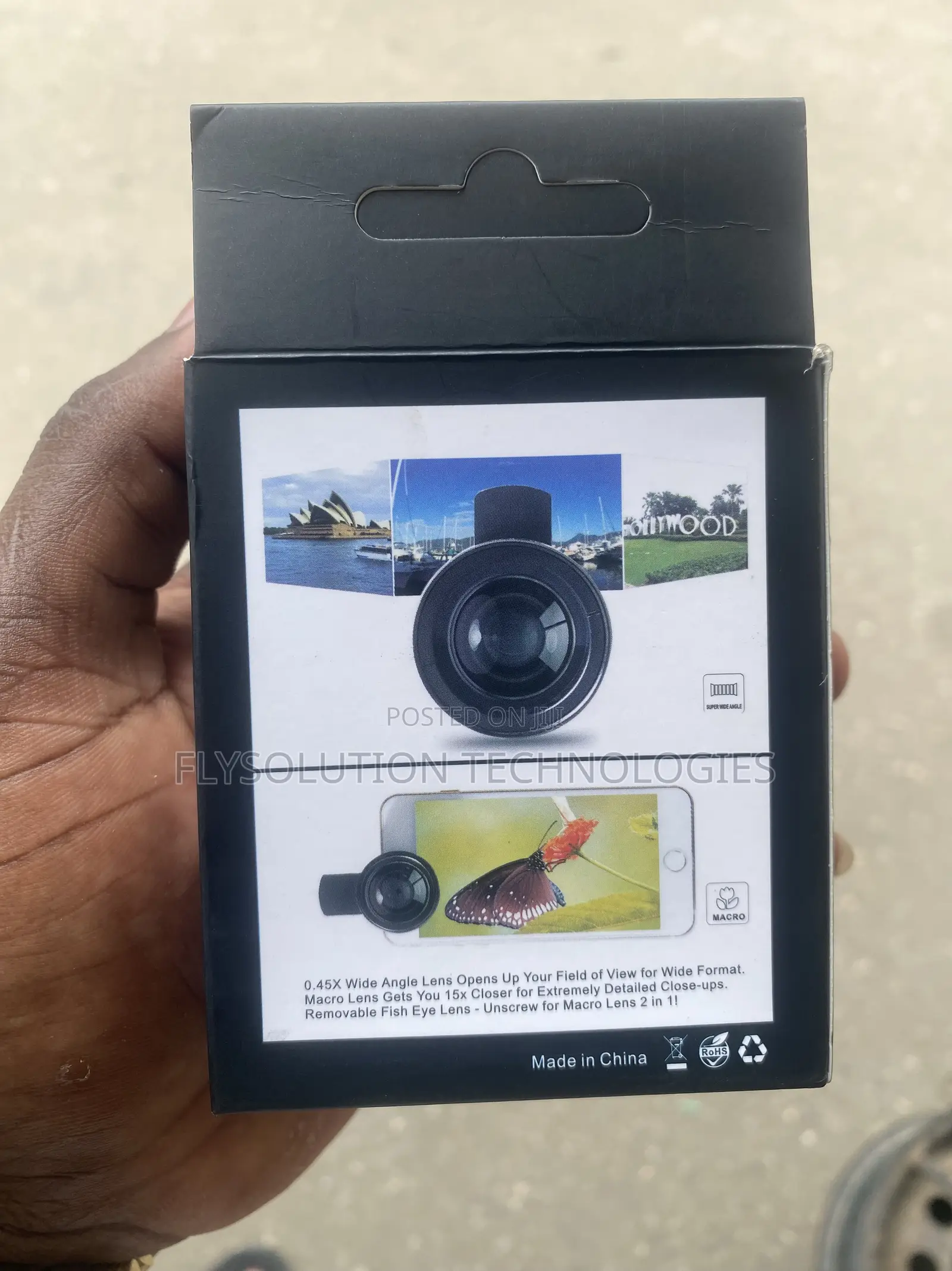 2-in-1 0.45X Super Wide Angle and Macro Phone Lens Kit
