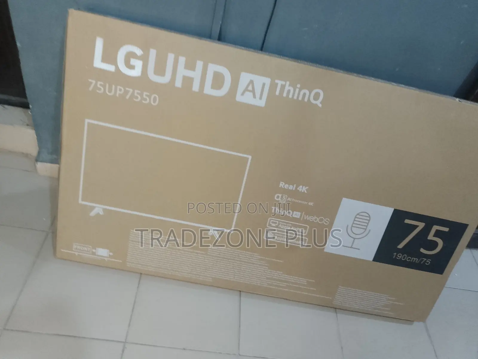 LG 75" UHD Smart Television – Perfect for Spacious Rooms