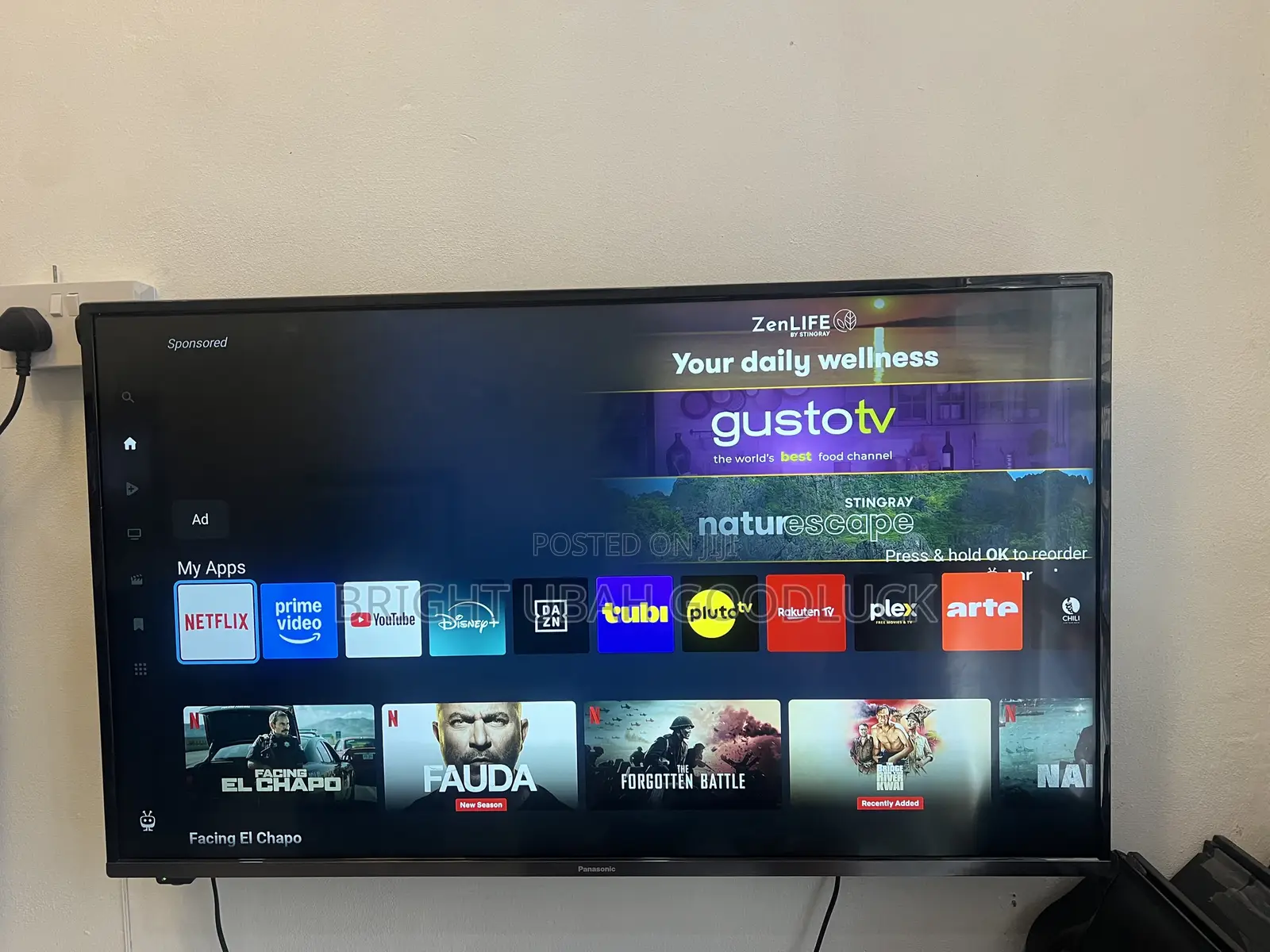 Panasonic 43 Inches Full Smart Ultra TV With Free Netflix Acct YouT