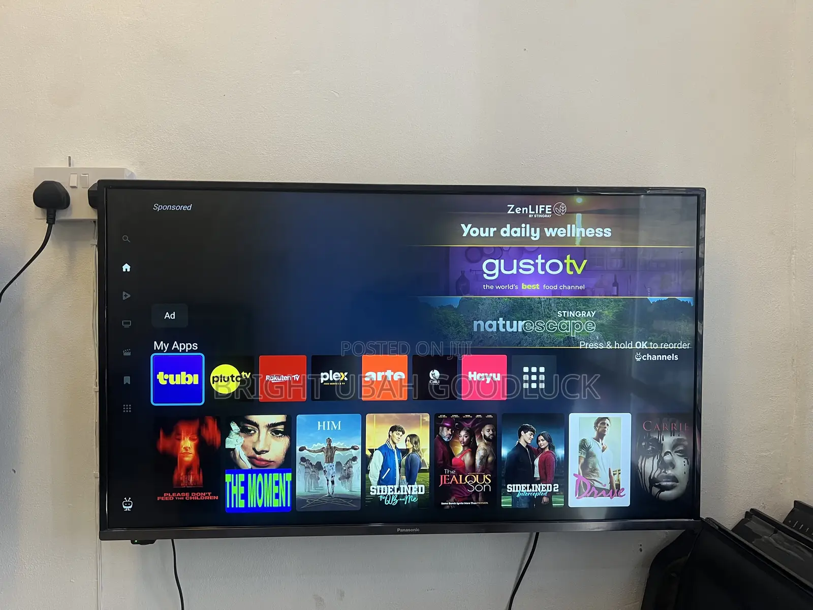 Panasonic 43 Inches Full Smart Ultra TV With Free Netflix Acct YouT