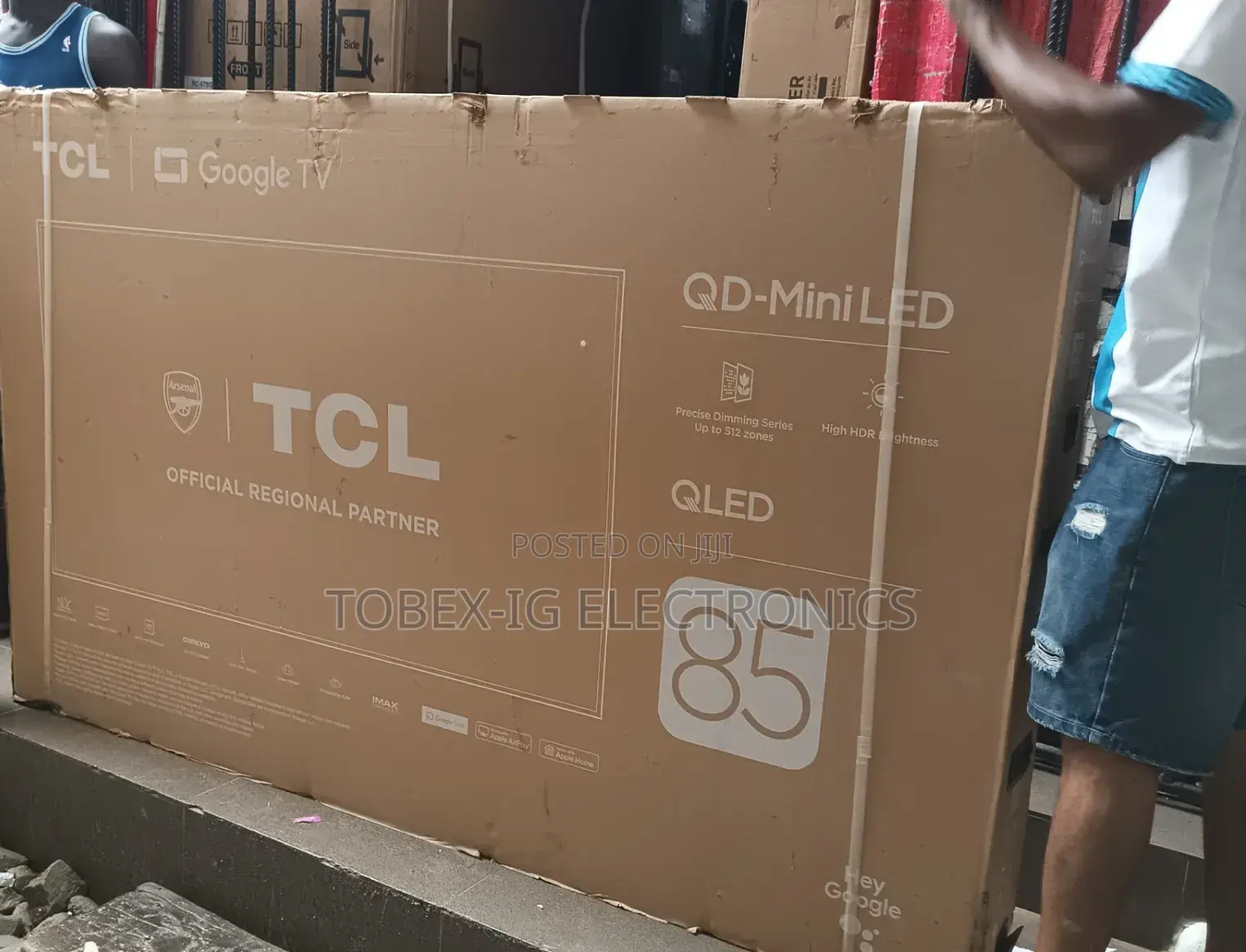 TCL 85" Qd-Miniled Google TV 85c6k