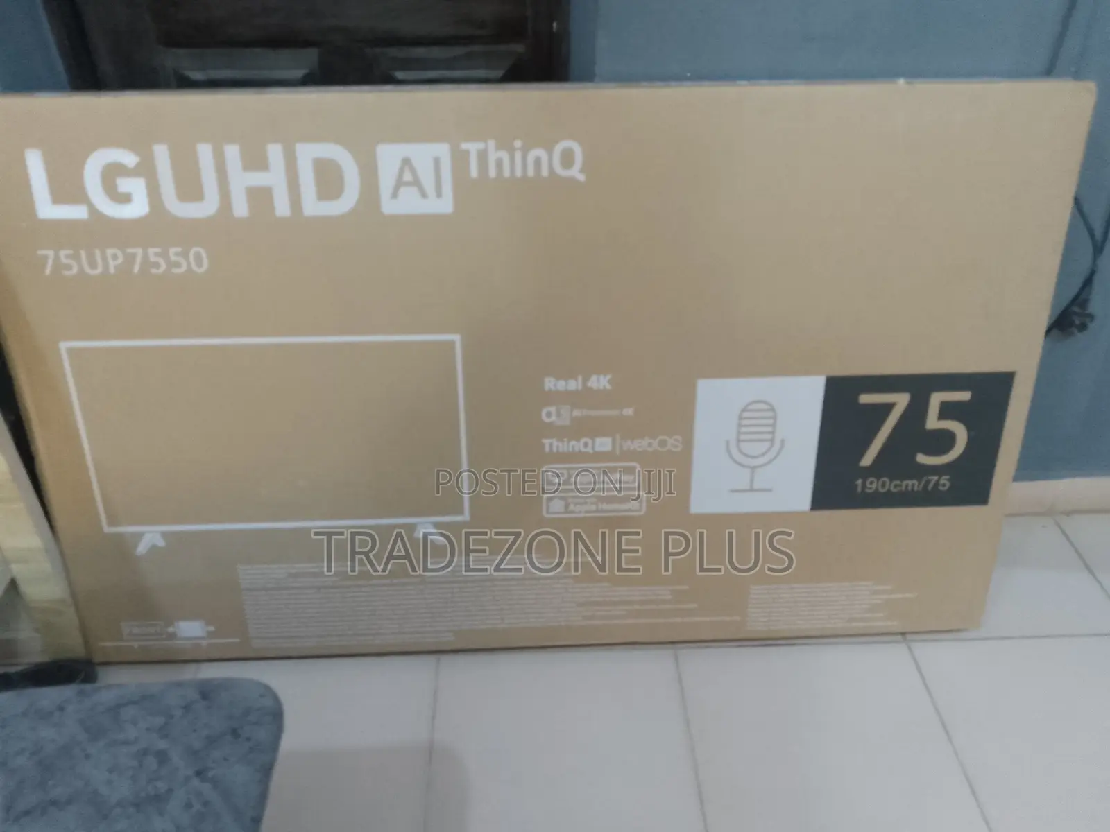LG 75 Inch Ultra HD Smart TV – Great for Family Entertainment