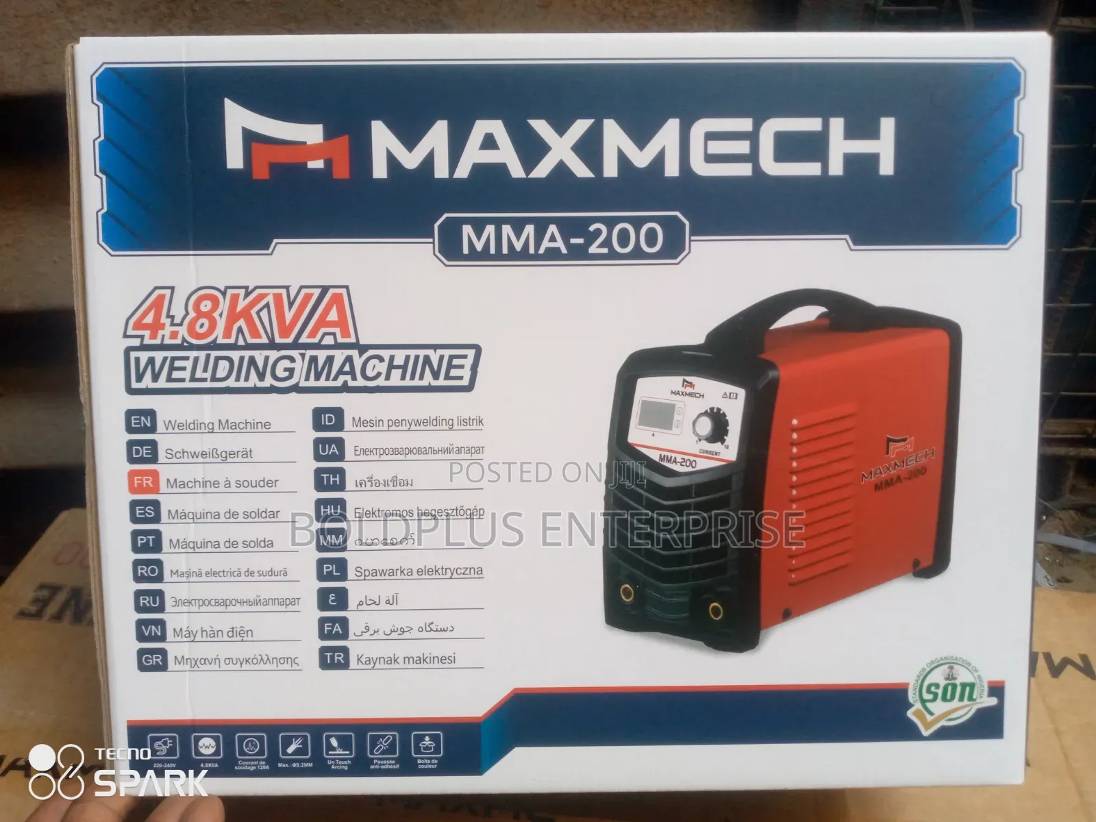 Mma 200 Maxmech Inverter Welding Machine
